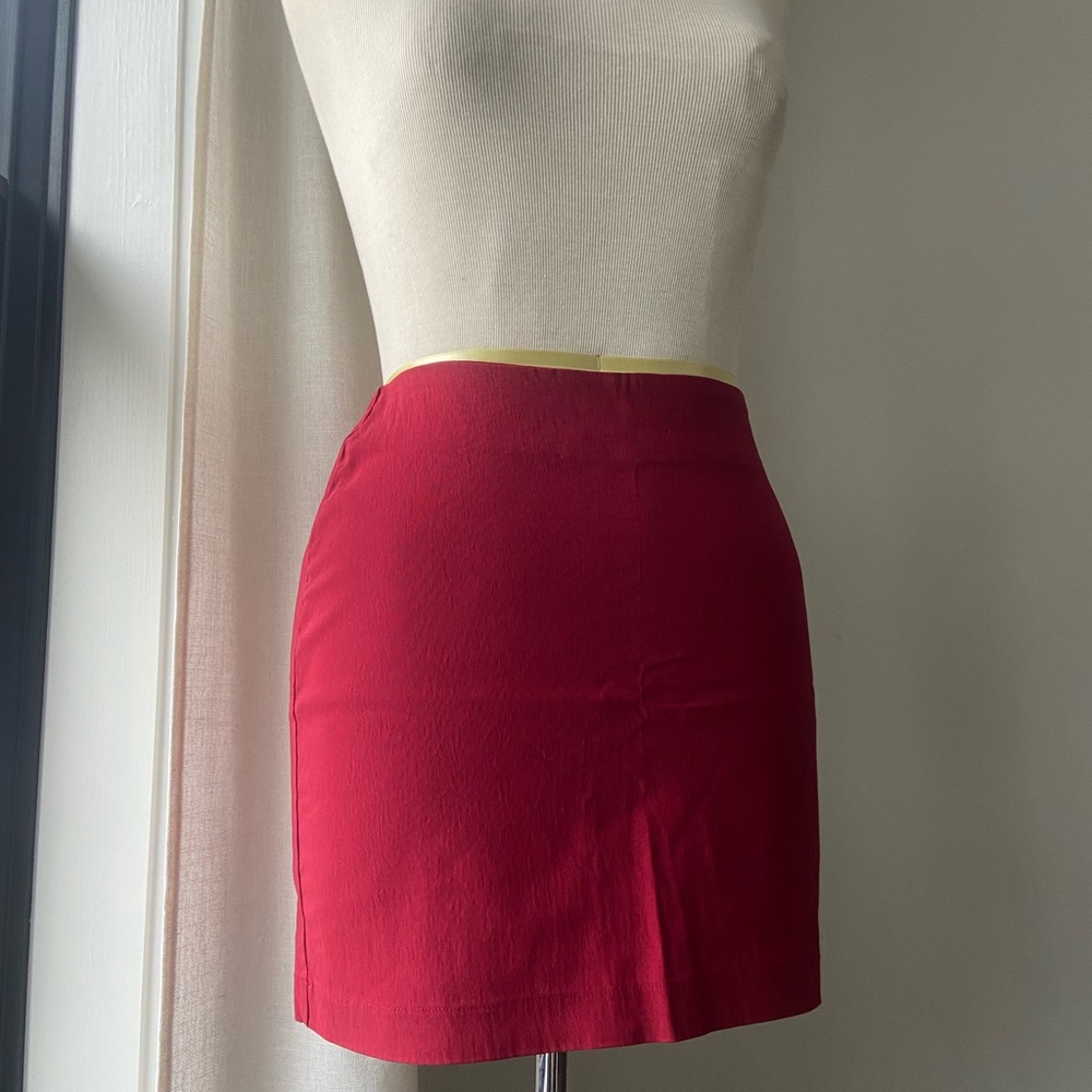 Sexy Red Mini Skirt 🍒